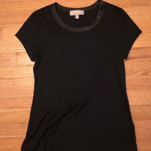 Banana Republic Luxe Touch Small Black Blouse